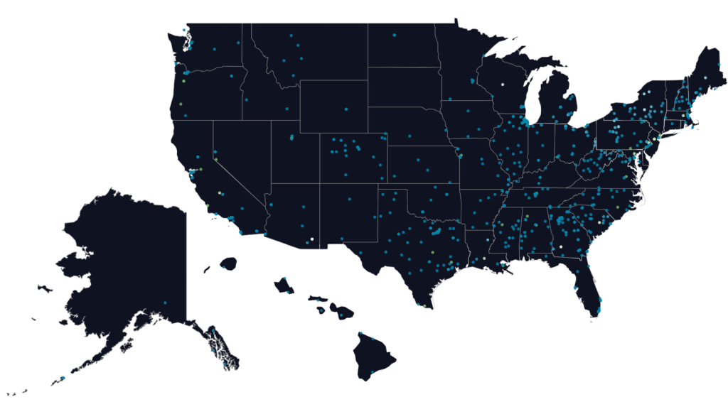 WB CFO Heat Map as of Dec 2023